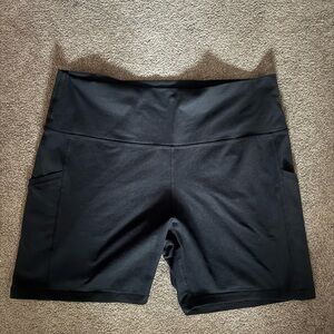Offline Aerie Women's Black Bike Shorts